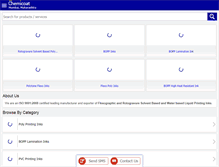 Tablet Screenshot of chemicoatinks.net